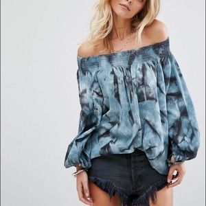 One Teaspoon Off the Shoulder Shirt